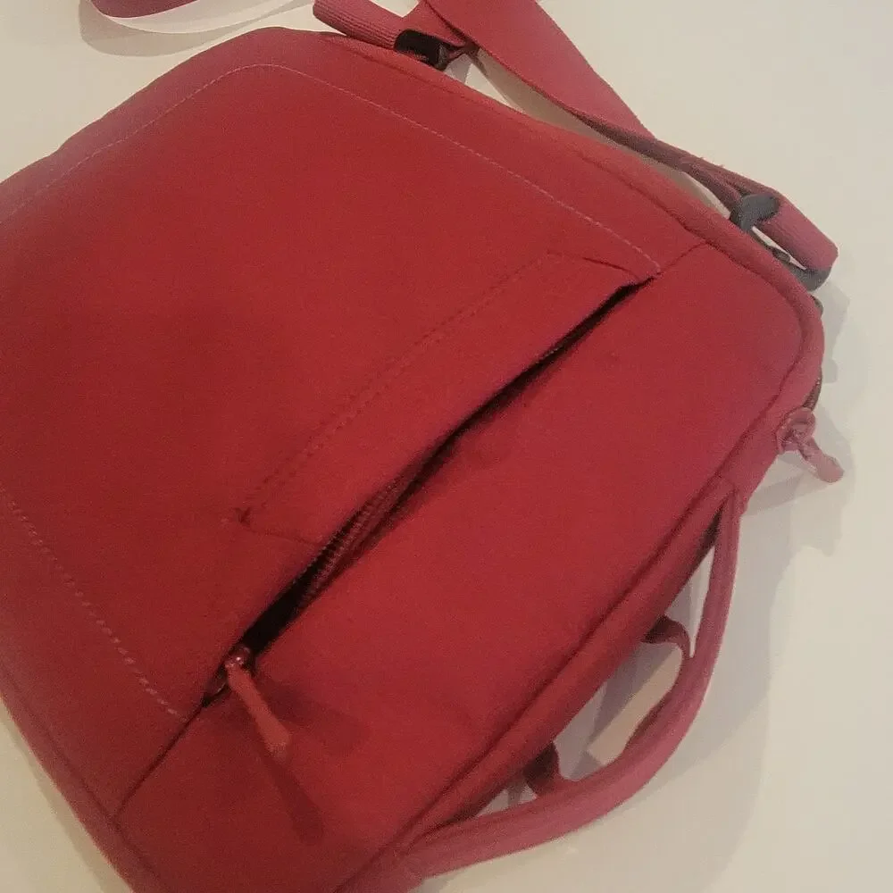 STM Protective Tablet Shoulder Bag Red Padded Crossbody Case